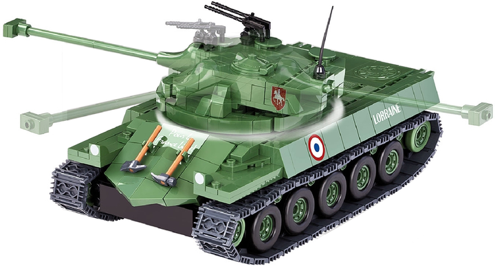 Конструктор Cobi World Of Tanks F19 Лорейн 40T 540 деталей (COBI-3025) (5902251030254) - зображення 3