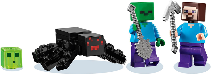Zestaw klocków LEGO Minecraft Opuszczona kopalnia 248 elementów (21166) - obraz 11