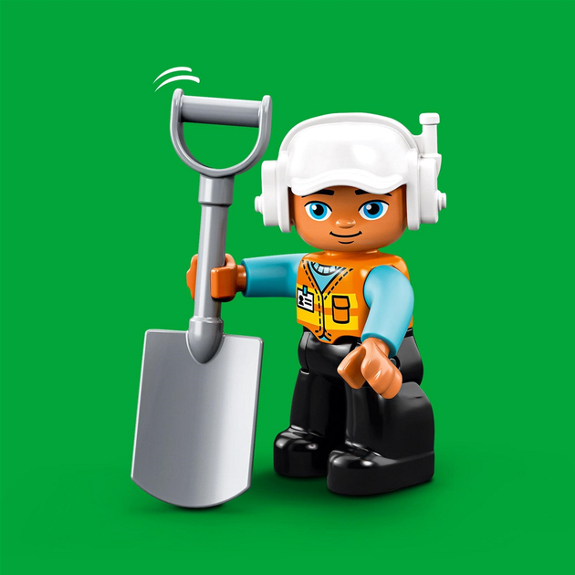 Zestaw klocków LEGO DUPLO Town Buldożer 10 elementów (10930) - obraz 9