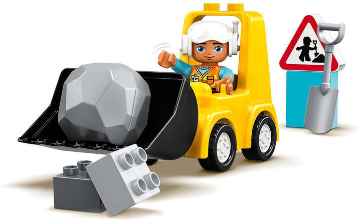 Zestaw klocków LEGO DUPLO Town Buldożer 10 elementów (10930) - obraz 10