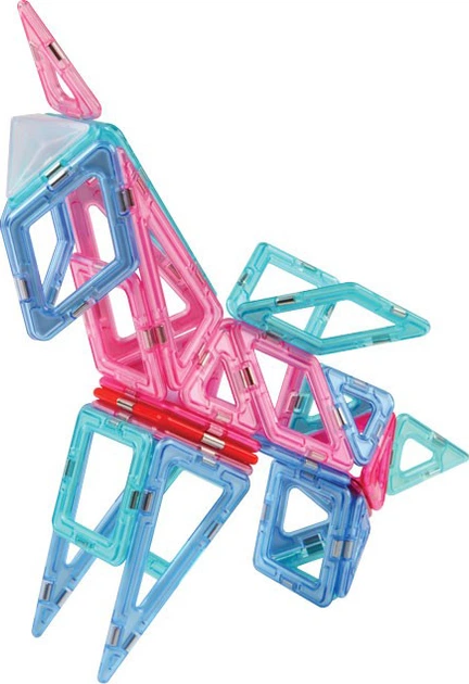 Конструктор магнітний Magformers Прекрасна принцеса 56 деталей (704003) (8809134368244) - зображення 4