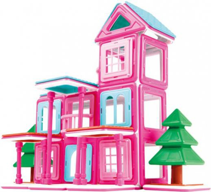 Klocki magnetyczne Magformers Sweet House Set 64 elementy (705001) (8809134369425) - obraz 2