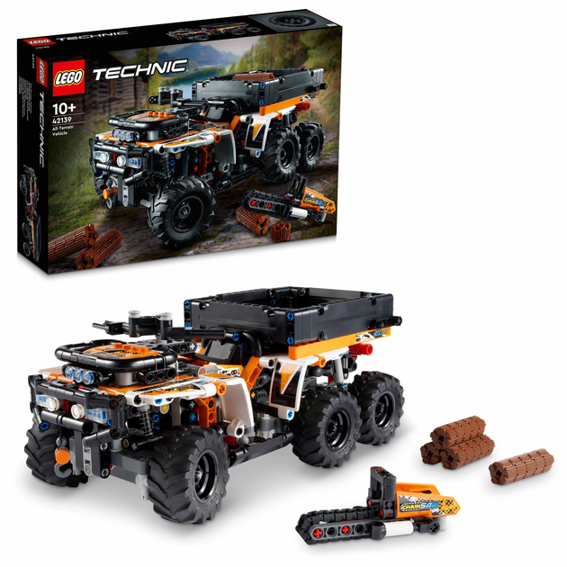 Zestaw klocków LEGO Technic Pojazd terenowy 764 elementy (42139) - obraz 2