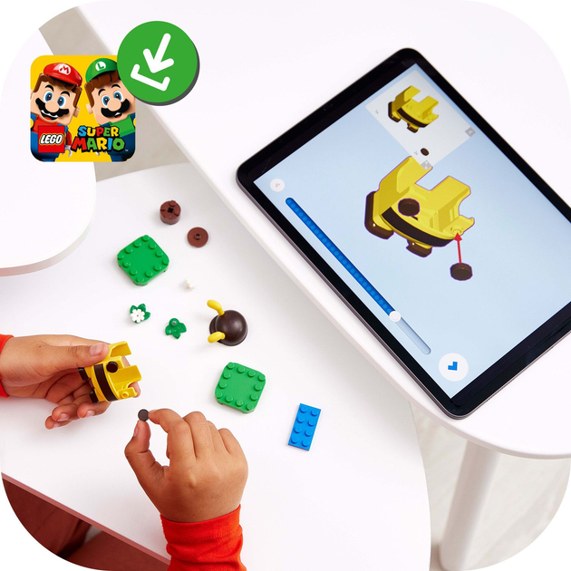Конструктор LEGO Super Mario Набір посилень Маріо-бджола 13 деталей (71393) - зображення 4
