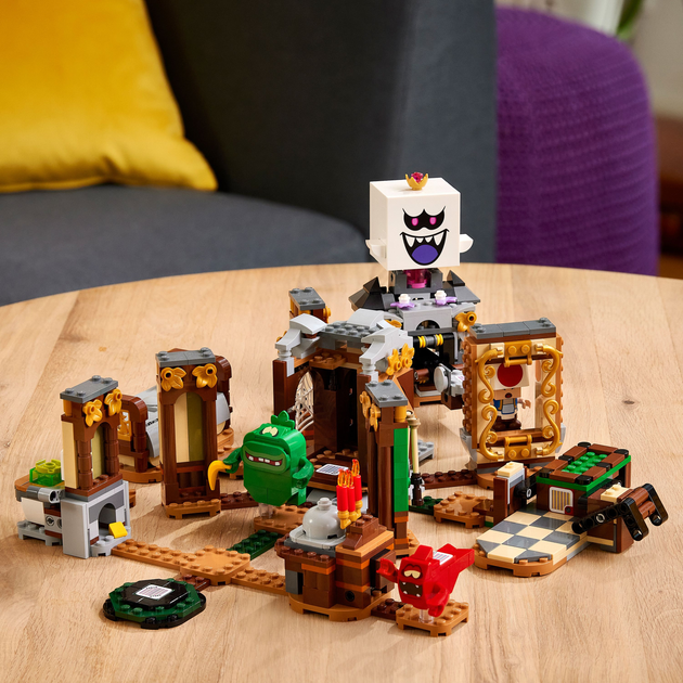 Конструктор LEGO Super Mario Додатковий набір Пошуки привидів Маєток Луїджі 877 деталей (71401) - зображення 5