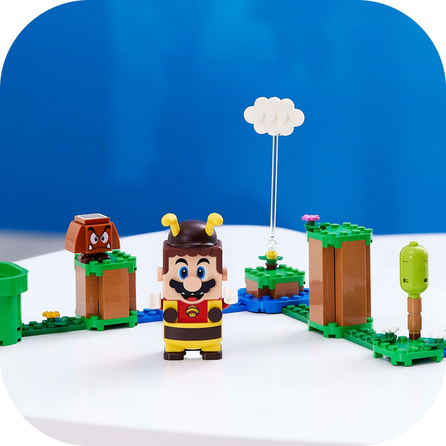 Конструктор LEGO Super Mario Набір посилень Маріо-бджола 13 деталей (71393) - зображення 8