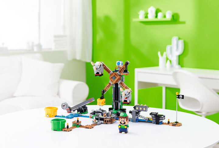 Zestaw klocków LEGO Super Mario Zestaw dodatkowy Walka z Reznorami 862 elementy (71390) - obraz 8