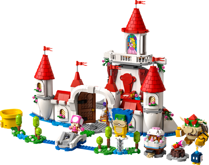 Конструктор LEGO Super Mario Додатковий набір Замок Піч 1216 деталей (71408) - зображення 9