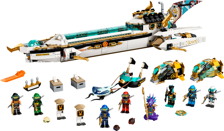 Zestaw klocków LEGO Ninjago Pływająca Perła 1159 elementów (71756) - obraz 2