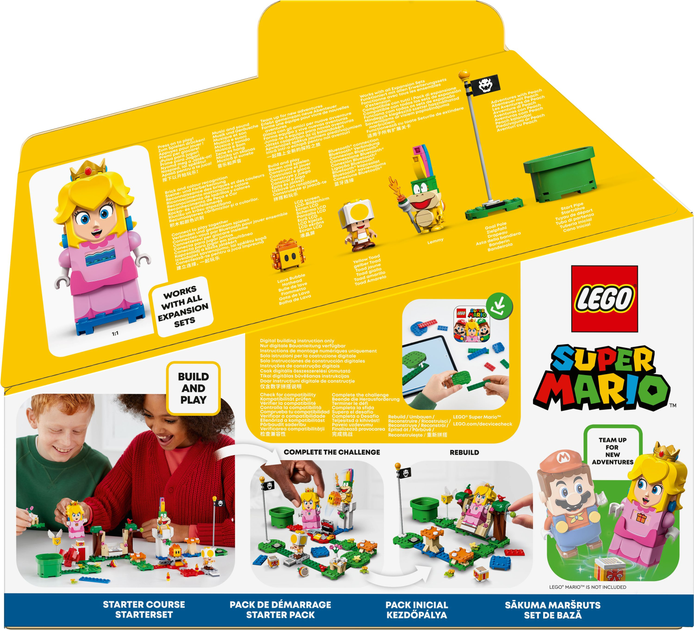 Конструктор LEGO Super Mario Стартовий набір Пригоди разом із Піч 354 деталі (71403) - зображення 10