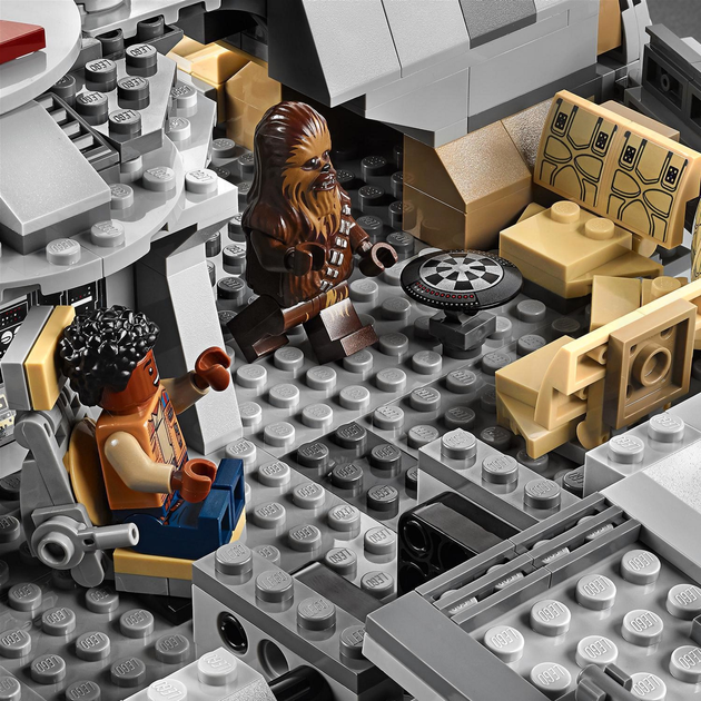 Zestaw klocków LEGO Star Wars Sokół Millennium 1351 element (75257) - obraz 6