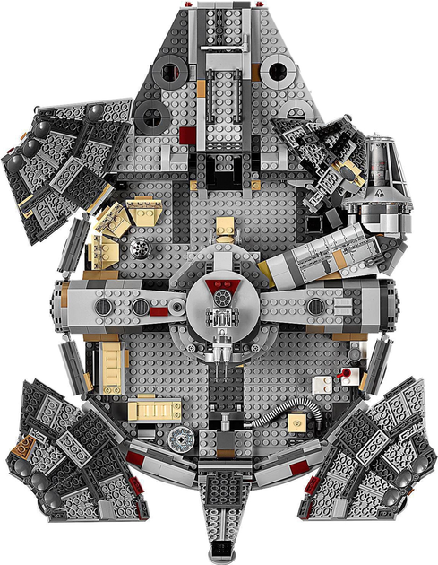 Zestaw klocków LEGO Star Wars Sokół Millennium 1351 element (75257) - obraz 10