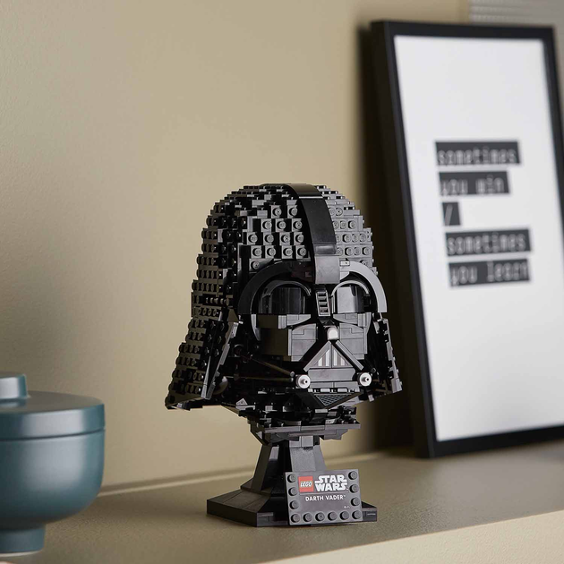 Конструктор LEGO Star Wars Шолом Дарта Вейдера 834 деталі (75304) - зображення 8