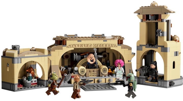 Конструктор LEGO Star Wars Тронний зал Боби Фетта 732 деталі (75326) - зображення 4
