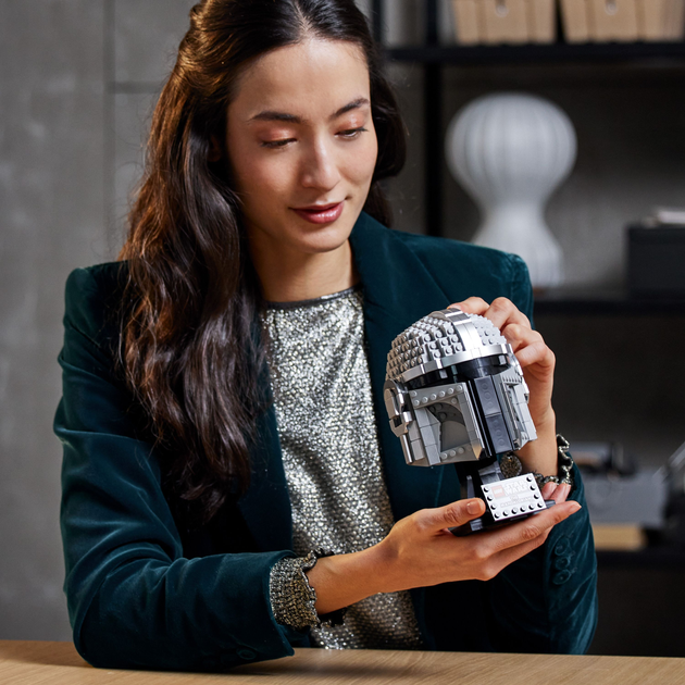 Конструктор LEGO Star Wars Шолом Мандалорца 584 деталі (75328) - зображення 4