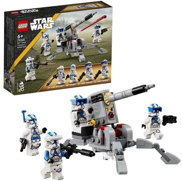 Zestaw klocków LEGO Star Wars 119 elementów (75345) - obraz 2
