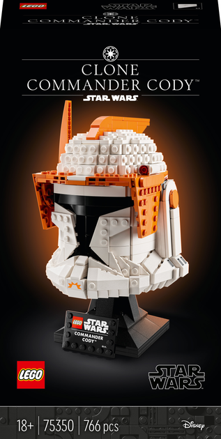 Zestaw klocków LEGO Star Wars Hełm dowódcy klonów Cody’ego 766 elementów (75350) - obraz 1