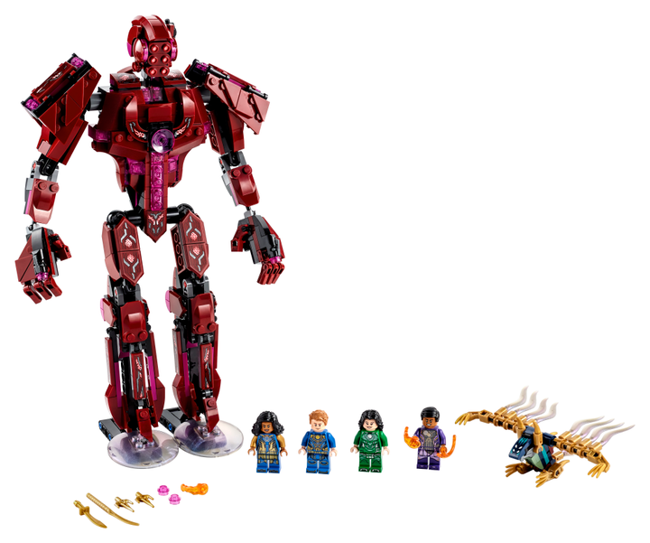 Конструктор LEGO Super Heroes Marvel Вічні перед обличчям Арішема 493 деталі (76155) - зображення 2