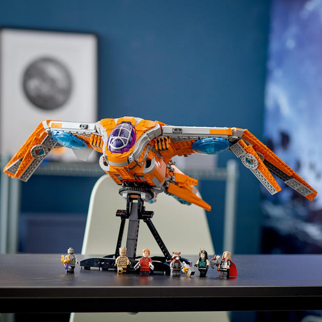 Zestaw klocków LEGO Super Heroes Marvel Statek Strażników 1901 element (76193) - obraz 5