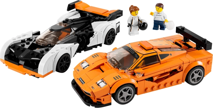 Zestaw LEGO Speed Champions McLaren Solus GT i McLaren F1 LM 581 część (76918) - obraz 2