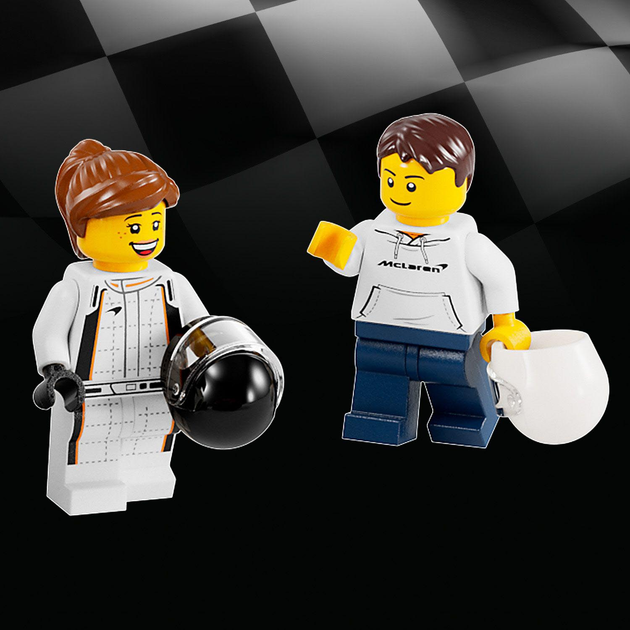 Конструктор LEGO Speed Champions McLaren Solus GT і McLaren F1 LM 581 деталь (76918) - зображення 5