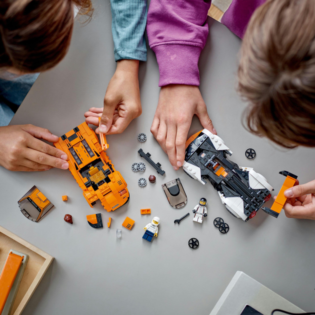 Конструктор LEGO Speed Champions McLaren Solus GT і McLaren F1 LM 581 деталь (76918) - зображення 7