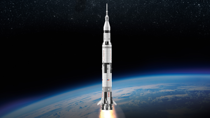 Zestaw klocków LEGO Ideas Rakieta NASA Apollo Saturn V 1969 elementów (92176) - obraz 11