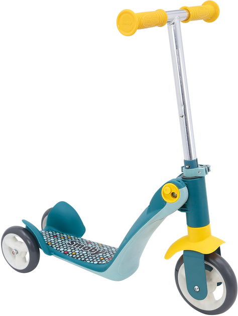 Самокат дитячий Smoby Toys трьохколісний 2в1 Сірий (7600750612) - зображення 2