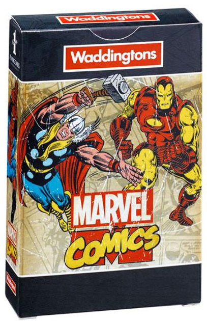 Zestaw kart do gry Winning Moves Waddingtons Marvel Comic Retro (22453) - obraz 1