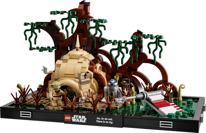 Zestaw klocków LEGO Star Wars Diorama: Szkolenie Jedi na Dagobah 1000 elementów (75330) - obraz 9