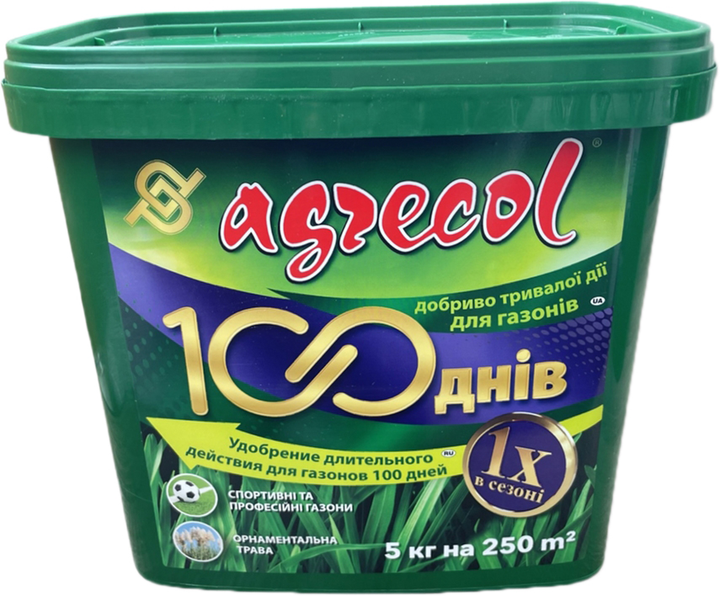 Удобрение Agrecol 100 дней для газона 5 кг (2018040480) 