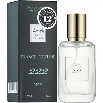 Парфюмированная вода Ameli 222 Версия Sauvage (Christian Dior) 30 мл (4820239010474) - изображение 2