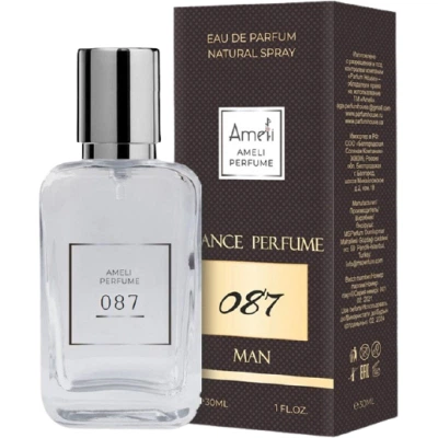 Парфюмированная вода Ameli 087 Версия Tobacco Vanille (Tom Ford) 30 мл (4820239010467) - Фото 1 Парфюмированная вода Ameli 087 Версия Tobacco Vanille (Tom Ford) 30 мл (4820239010467) - изображение 1