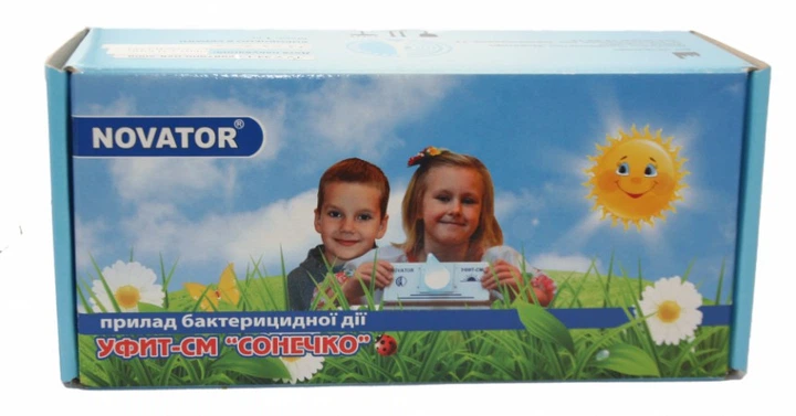 Опромінювач ультрафіолетовий Тубус-кварц УФІТ-СМ Сонечко Бебі (НОВАТОР) - зображення 3