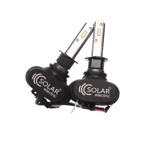 Светодиодные лампы H1 для авто SOLAR CANBUS Led автолампы 12-24V 6000Lm 6500K 40W Cree Chip 1860 (8601) - Фото 1 Светодиодные лампы H1 для авто SOLAR CANBUS Led автолампы 12-24V 6000Lm 6500K 40W Cree Chip 1860 (8601) - изображение 1