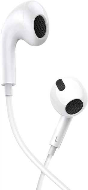 Навушники Baseus Encok 3.5 мм lateral in-ear Wired Earphone H17 White (NGCR020002) - Фото 3 Навушники Baseus Encok 3.5 мм lateral in-ear Wired Earphone H17 White (NGCR020002) - зображення 3