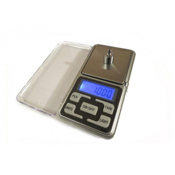 Весы ювелирные электронные MH-Series, на 2 батарейки Pocket Scale до 200 г, цвет-серый (AF-6704 SV) - изображение 2