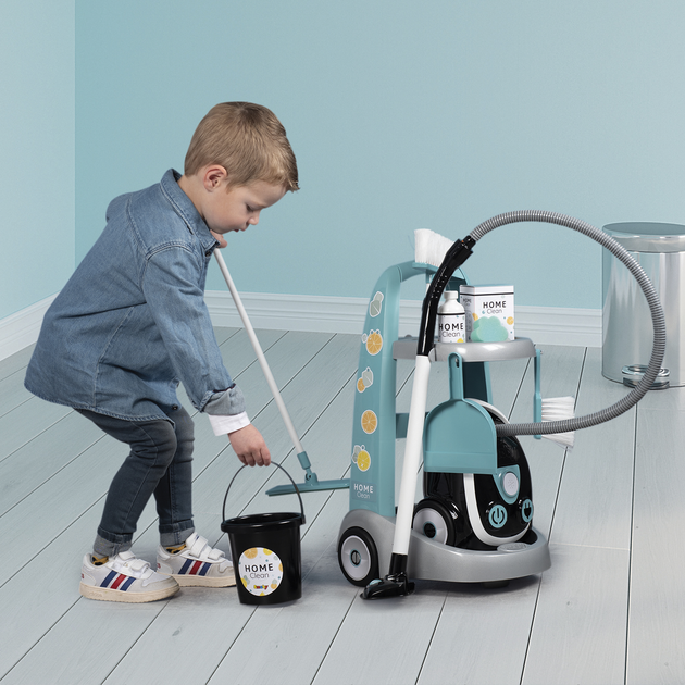 Ігровий набір Smoby Toys Візок для прибирання (3032163303169) - зображення 5