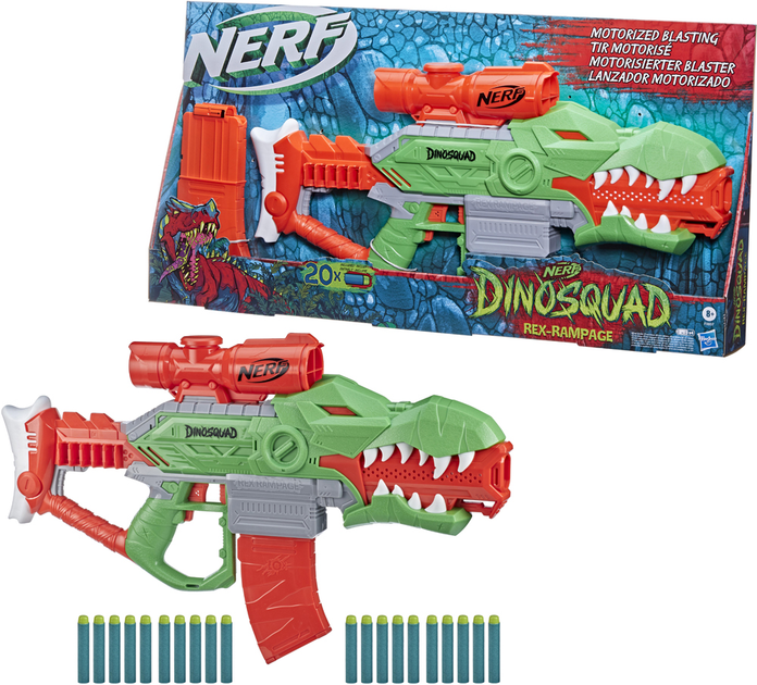 Blaster Hasbro Nerf Rex-Rampage (F0807) - obraz 3