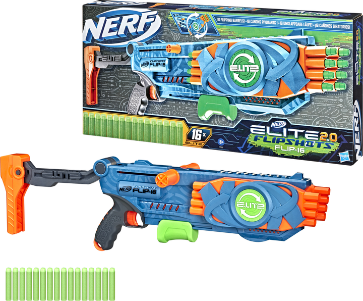 Набір Hasbro Nerf Elite 2.0 Фліпшотс Фліп-16 (F2551) (5010993883868) - зображення 3