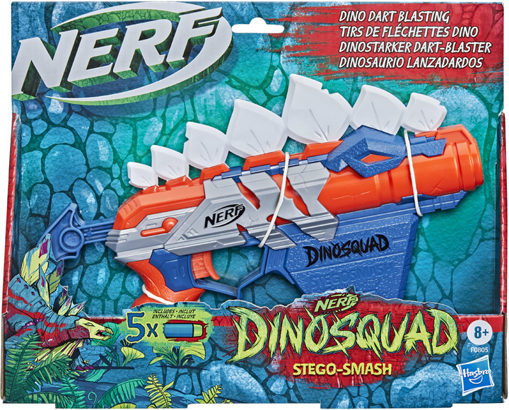 Blaster Hasbro Nerf Stegosmash (F0805) - obraz 1