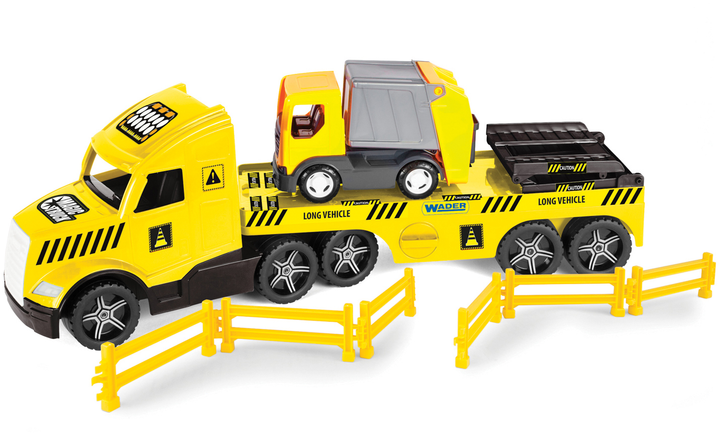 Laweta Wader Magic Truck Technic ze śmieciarką (36440) - obraz 2