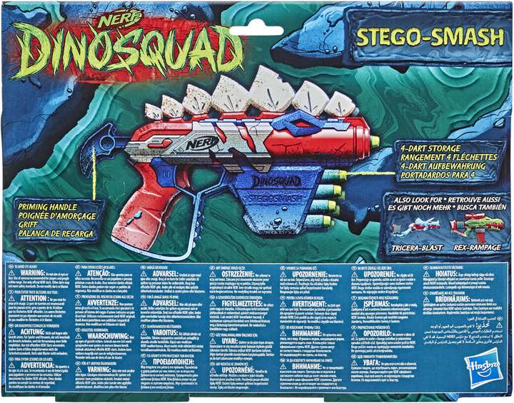 Blaster Hasbro Nerf Stegosmash (F0805) - obraz 3