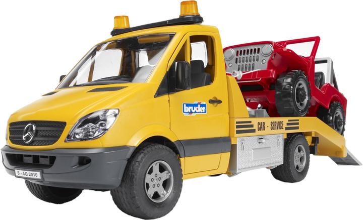Laweta Bruder Mercedes-Benz Sprinter z jeepem (2535) - obraz 1