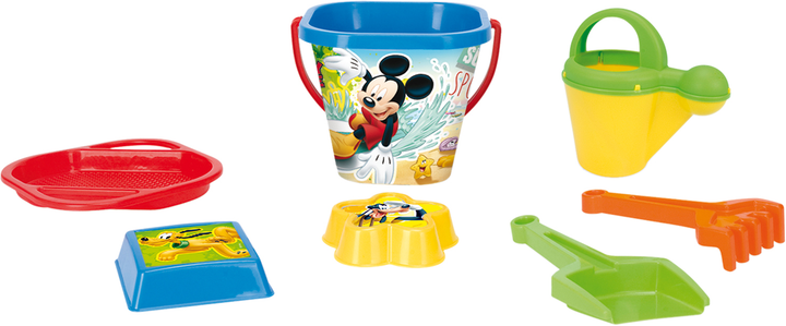 Zestaw do piaskownicy Wader Mickey Mouse Disney 7 elementów (77242) - obraz 1