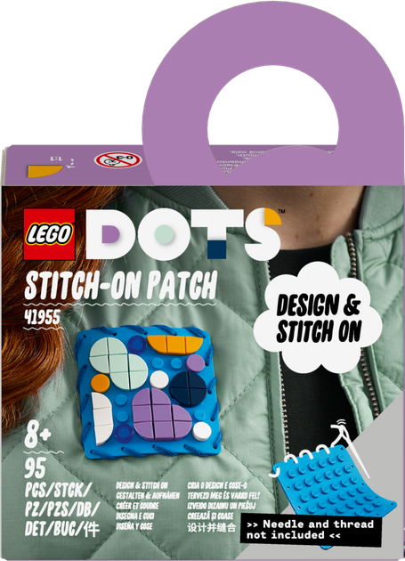 Конструктор LEGO DOTS Нашивка 95 деталей (41955) - зображення 1