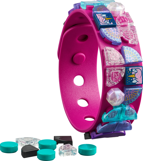 Zestaw klocków LEGO DOTS Bransoletka Unicorns Forever 37 elementów (41802) - obraz 9