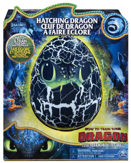 Інтерактивна іграшка Spin Master Dragons Як приборкати дракона 3 Дракон Беззубик у яйці (SM66631) (778988175040) - зображення 8