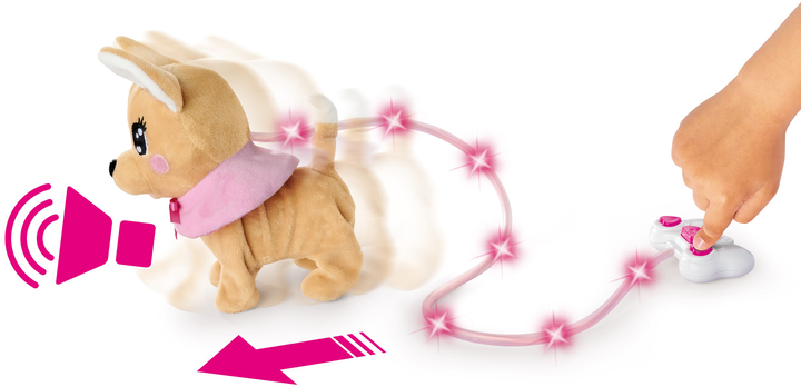 М'яка іграшка Simba Toys Chi Chi Love Чихуахуа Прогулянка (5893542) (4006592070250) - зображення 5
