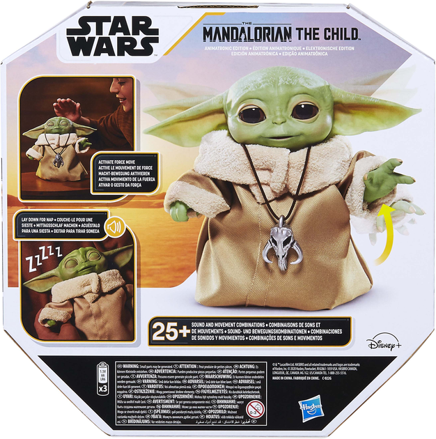 Фігурка Hasbro Star Wars: Мандалорець малюк Йода (F1119) (331364956) - зображення 3